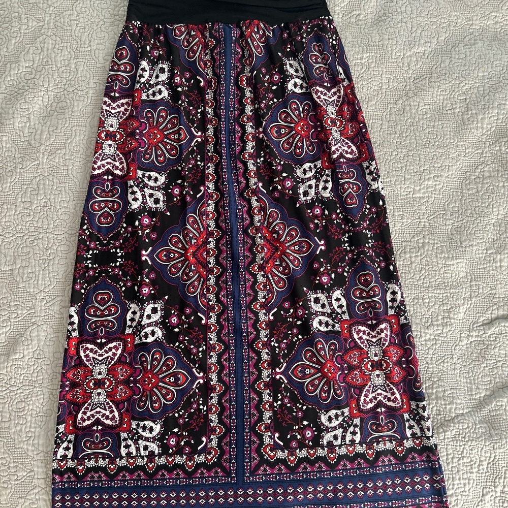 Multi colored skirt